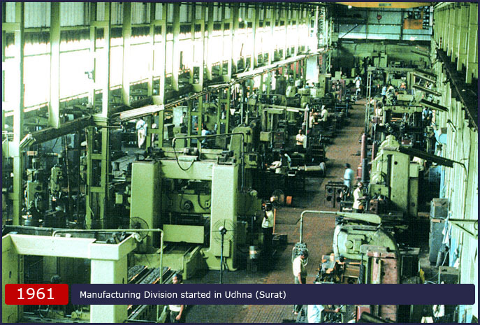 Manufacturing Division started in Udhna (Surat)